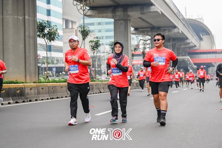Race photo from ONE RUN 10K 2025