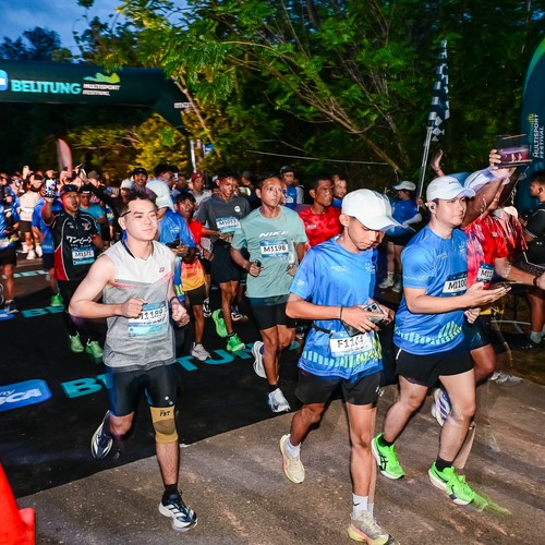 Race photo from Belitung Multisport Festival