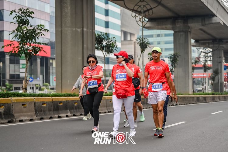 Race photo from ONE RUN 10K 2025
