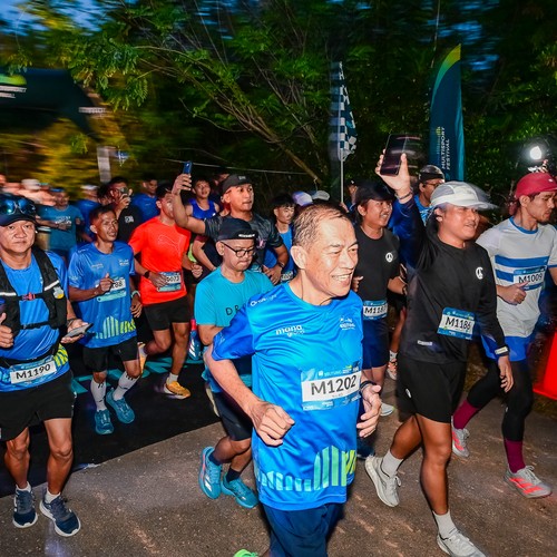 Race photo from Belitung Multisport Festival