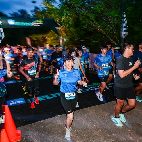 Race photo from Belitung Multisport Festival
