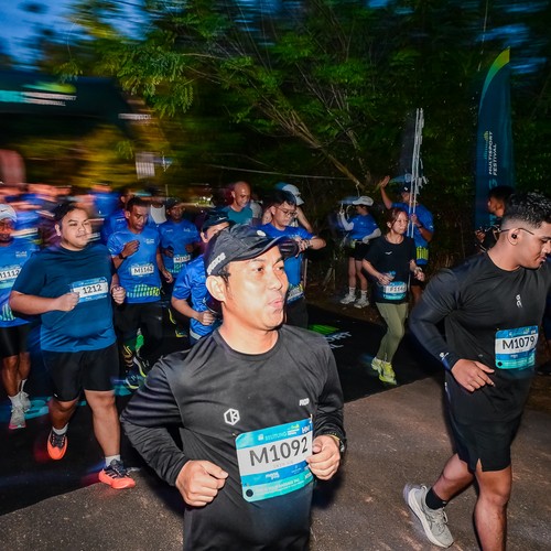 Race photo from Belitung Multisport Festival