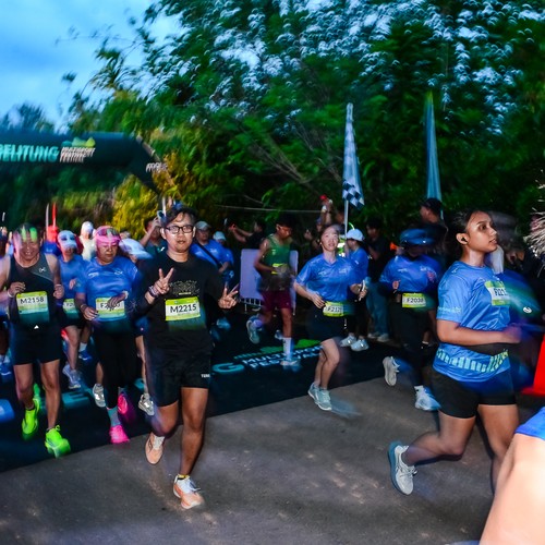 Race photo from Belitung Multisport Festival