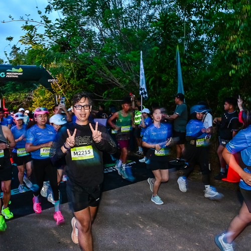 Race photo from Belitung Multisport Festival