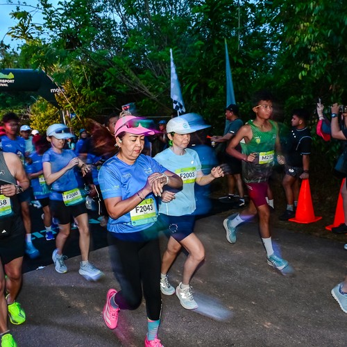 Race photo from Belitung Multisport Festival