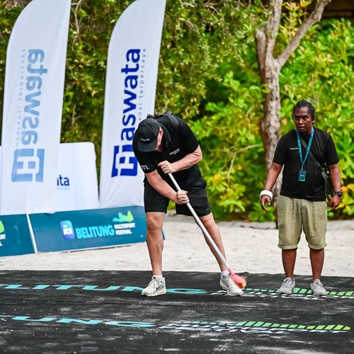 Race photo from Belitung Multisport Festival