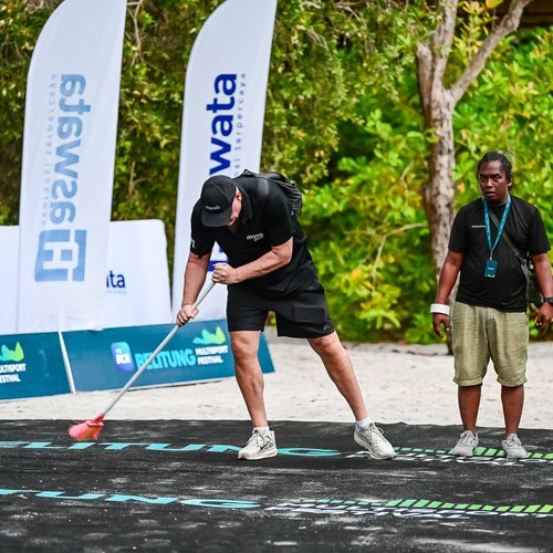 Race photo from Belitung Multisport Festival