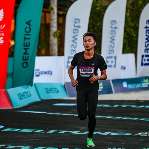 Race photo from Belitung Multisport Festival