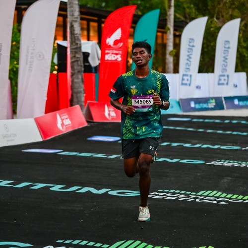 Race photo from Belitung Multisport Festival