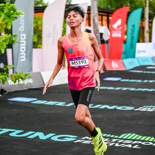 Race photo from Belitung Multisport Festival