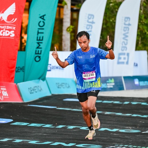 Race photo from Belitung Multisport Festival