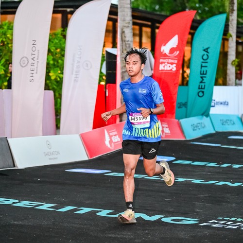 Race photo from Belitung Multisport Festival