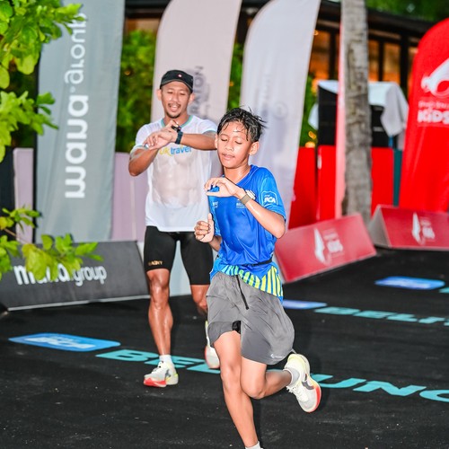 Race photo from Belitung Multisport Festival