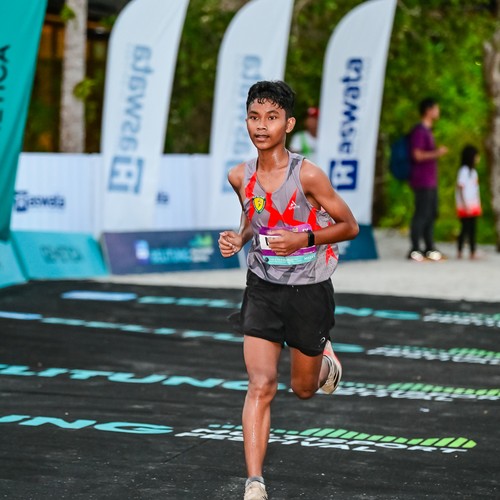 Race photo from Belitung Multisport Festival