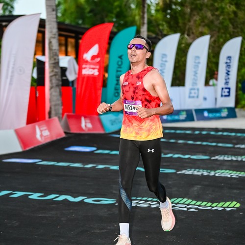 Race photo from Belitung Multisport Festival
