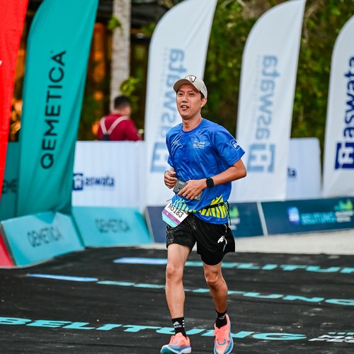 Race photo from Belitung Multisport Festival