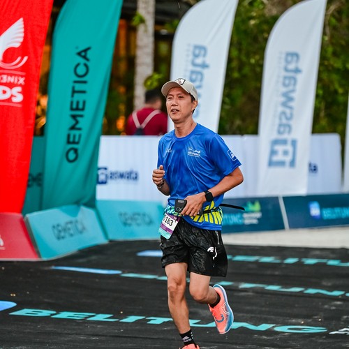 Race photo from Belitung Multisport Festival