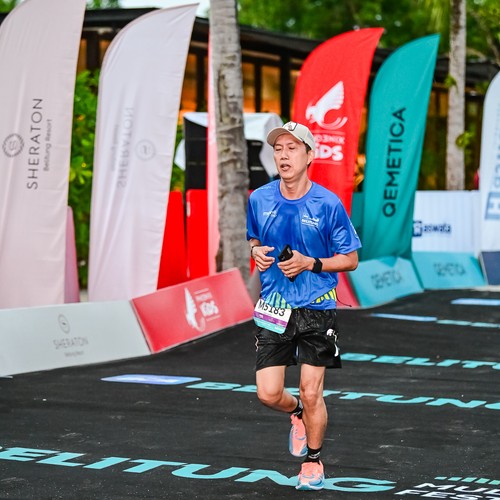 Race photo from Belitung Multisport Festival