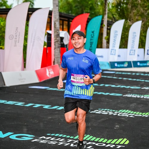 Race photo from Belitung Multisport Festival