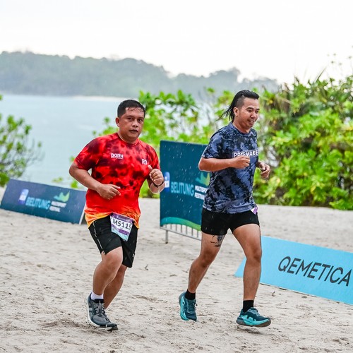 Race photo from Belitung Multisport Festival