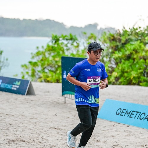 Race photo from Belitung Multisport Festival