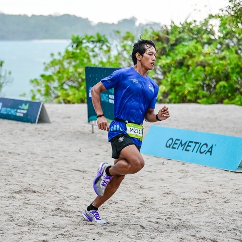 Race photo from Belitung Multisport Festival