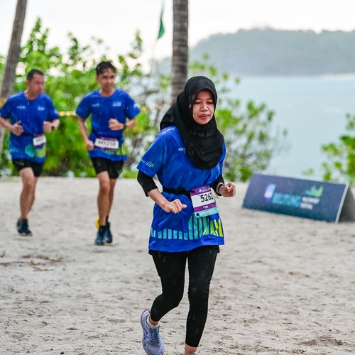 Race photo from Belitung Multisport Festival