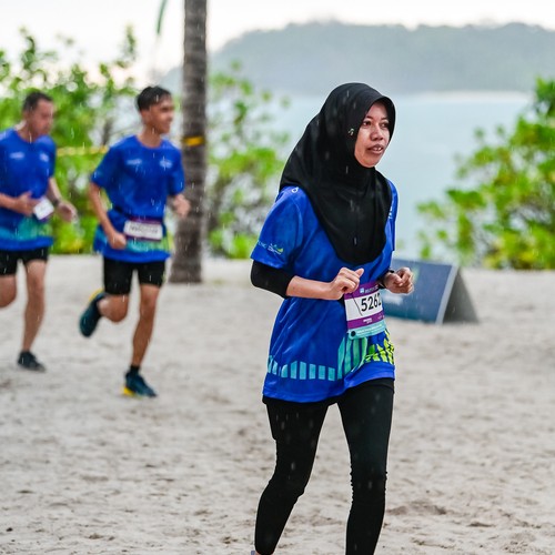 Race photo from Belitung Multisport Festival