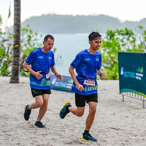 Race photo from Belitung Multisport Festival