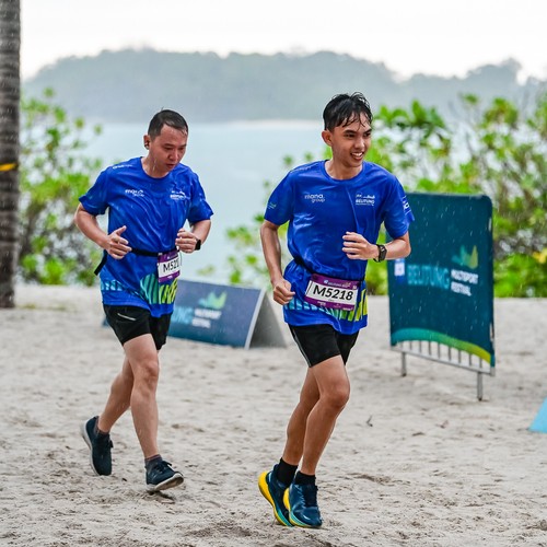 Race photo from Belitung Multisport Festival