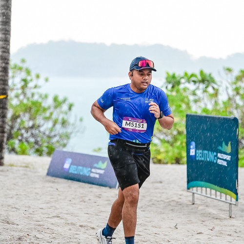 Race photo from Belitung Multisport Festival