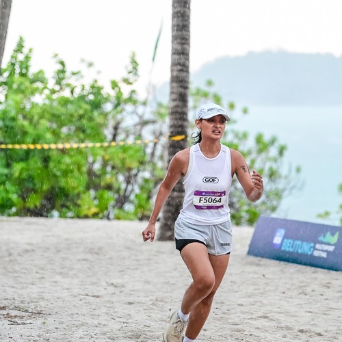Race photo from Belitung Multisport Festival