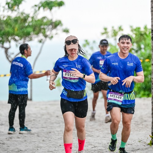 Race photo from Belitung Multisport Festival