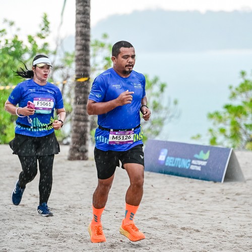 Race photo from Belitung Multisport Festival
