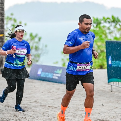 Race photo from Belitung Multisport Festival
