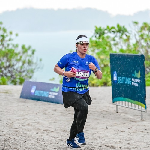 Race photo from Belitung Multisport Festival