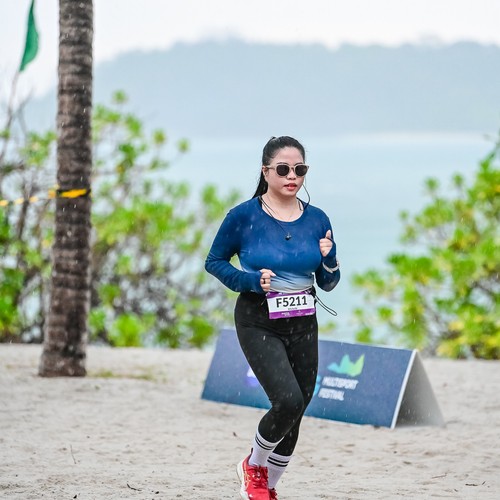 Race photo from Belitung Multisport Festival