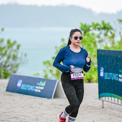 Race photo from Belitung Multisport Festival