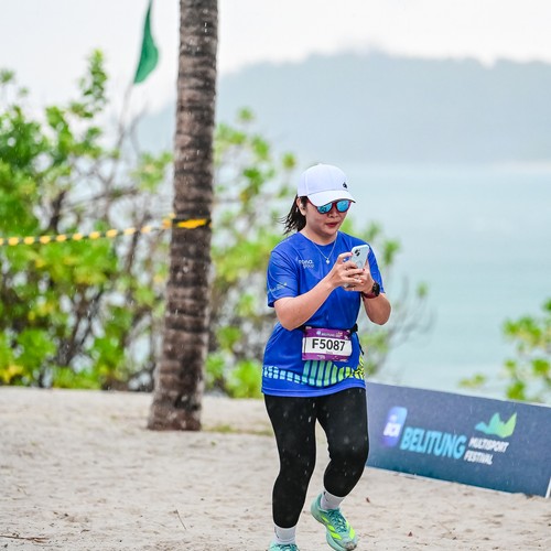 Race photo from Belitung Multisport Festival