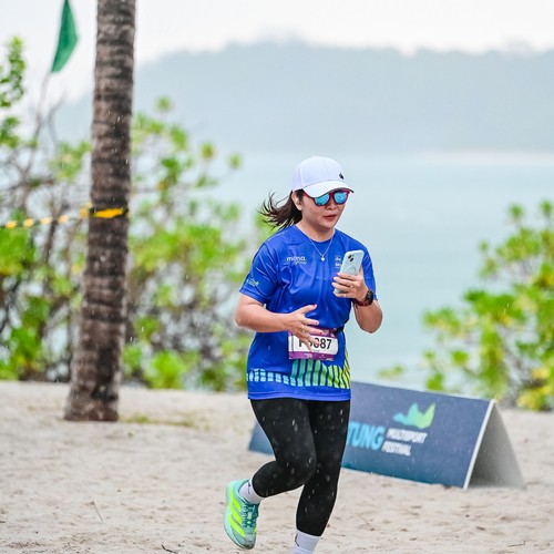 Race photo from Belitung Multisport Festival