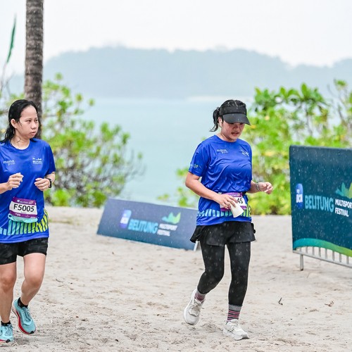 Race photo from Belitung Multisport Festival