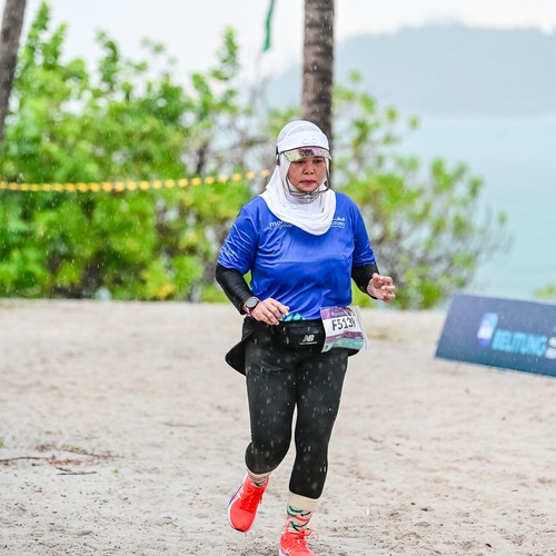 Race photo from Belitung Multisport Festival