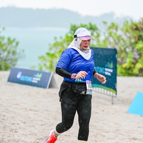 Race photo from Belitung Multisport Festival