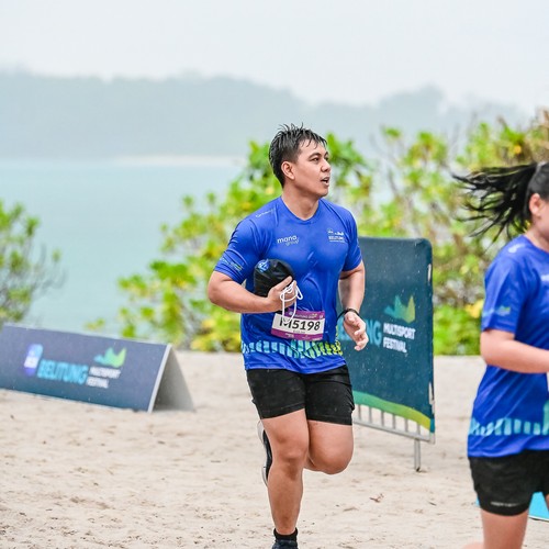 Race photo from Belitung Multisport Festival