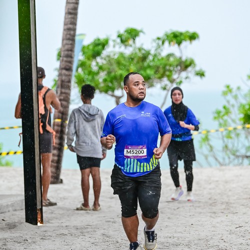 Race photo from Belitung Multisport Festival