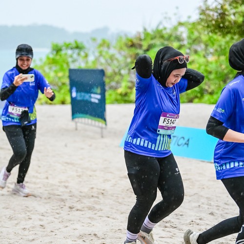 Race photo from Belitung Multisport Festival