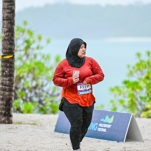 Race photo from Belitung Multisport Festival