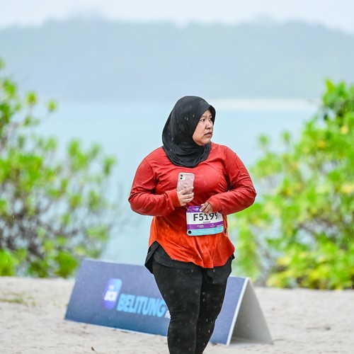 Race photo from Belitung Multisport Festival