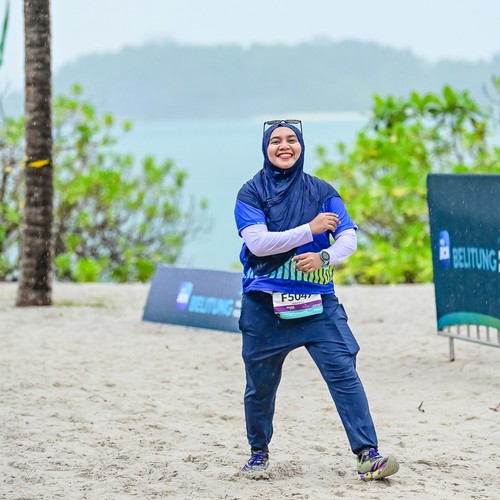Race photo from Belitung Multisport Festival