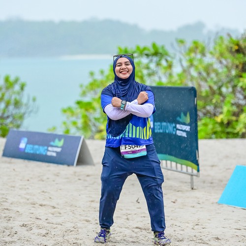 Race photo from Belitung Multisport Festival